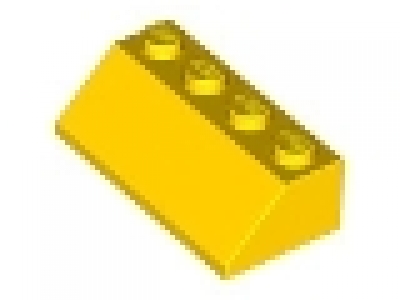 Dachstein 45° 2x4 gelb