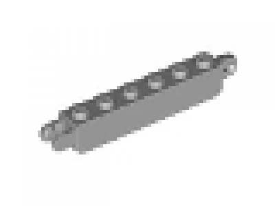 Lego Raster-Scharnier Stein  1x6 neues hellgrau, 30388