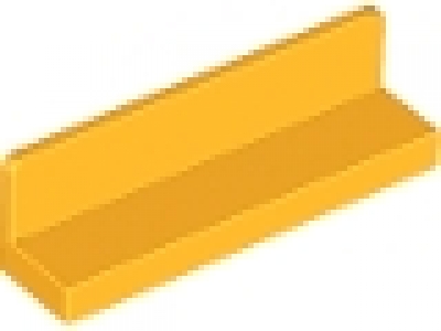 Winkelfliese Paneele 1 x 4 hellorange