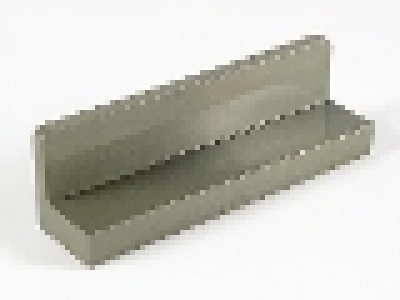 Winkelfliese Paneele 1 x 4  altes dunkelgrau