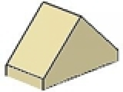 Dachfirst 45° 1x2 tan neu