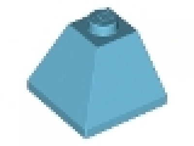 Dachecke 45° 2x2 mittelazure 3045