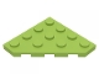 Diagonalplatte 4 x 4 lime 30503