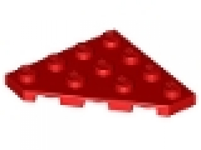 Diagonalplatte 4 x 4 rot 30503