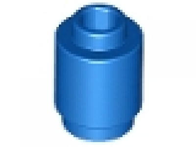 Rundstein 1 x 1 blau 3062b