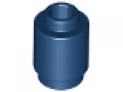 Rundstein 1 x 1 dunkelblau 3062b