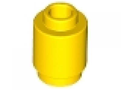 Rundstein 1 x 1 gelb 3062b
