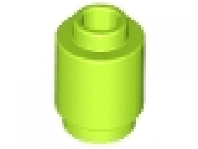 Rundstein 1 x 1 lime