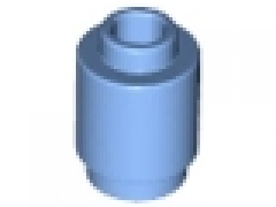 Rundstein 1 x 1 mittelblau 3062b