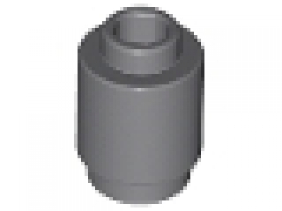Rundstein 1 x 1 neues dunkelgrau 3062b