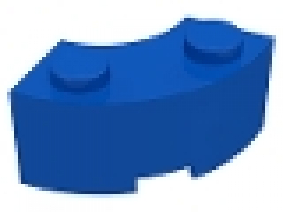 k 1/4 Kreisstein 3063 blau 2 x 2 x 1