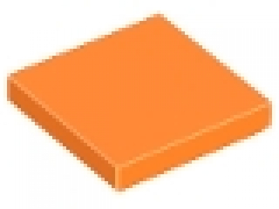Lego Fliese 2 x 2 orange 3068