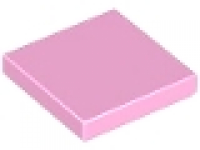 Lego Fliese 2 x 2 pink 3068