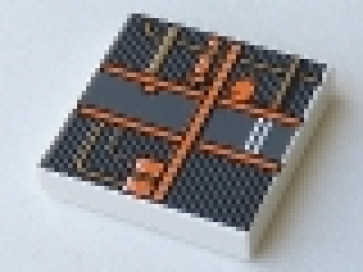 2 x 2 Fliese 3068pb0068 weiß