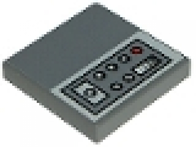 2 x 2 Fliese 3068pb0136L neues dunkelgrau
