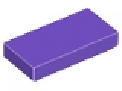 Lego Fliesen  3069 dunkellila 1 x 2