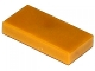 Fliese 1 x 2 pearl gold