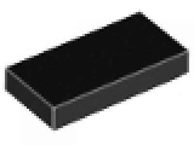 Lego Fliesen  3069 schwarz 1 x 2, neu