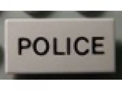 Fliese 1 x 2  weiß  3069bpb001 Police