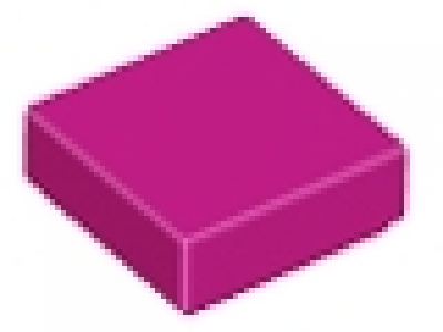 Lego Fliese 1 x 1 magenta 3070