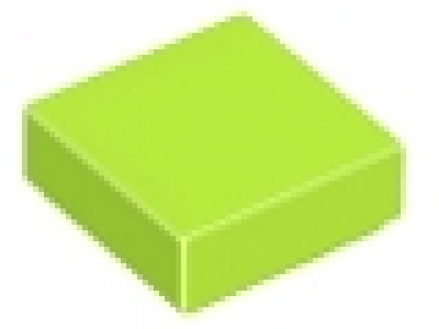 Lego Fliese 1 x 1 lime 3070b