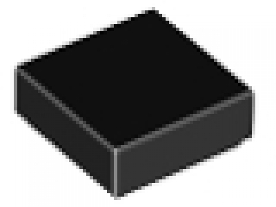 Lego Fliese 1 x 1 schwarz 3070b neu