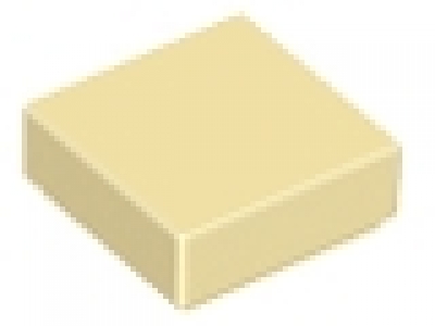 Lego Fliese 1 x 1 tan 3070b