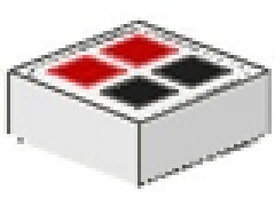 Fliese 1 x 1 weiß 3070p06