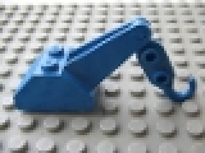 Kranarm blau mit Haken blau, 3135c03