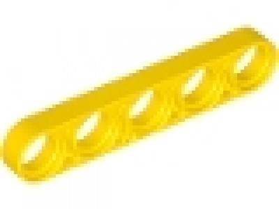Lego Technic Liftarm  1x5x0,5 gelb