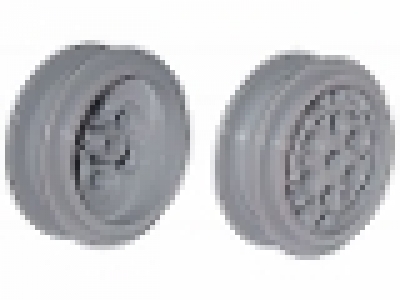 1 x Lego Felge neues hellgrau 43,2mm  x  D. x 18mm