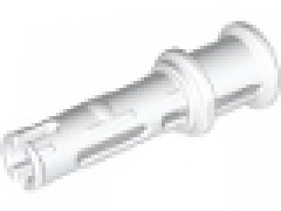 Lego Technic Pin mit Stopper weiß