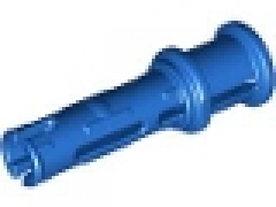 Lego Technic Pin mit Stopper blau