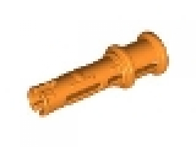 Lego Technic Pin mit Stopper orange