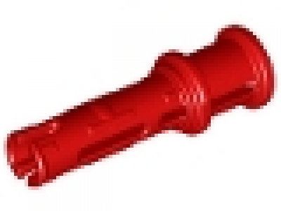 Lego Technic Pin mit Stopper rot