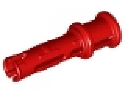 100 x Lego Technic Pin mit Stopper rot