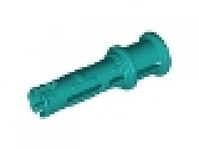 Lego Technic Pin mit Stopper türkis