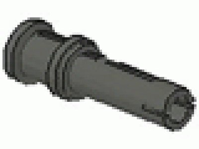 Lego Technic Pin mit Stopper altes dunkelgrau