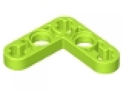 Lego Technic Liftarm L 3x3x0.5 lime