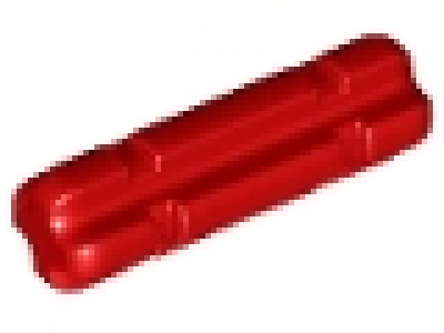 Lego Technic Achse mit Nut 2 lang rot