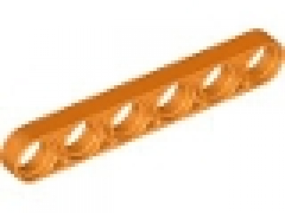 Lego Technic Liftarm  1x6x0,5 orange