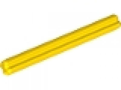 Lego Technic Achse 5 lang gelb