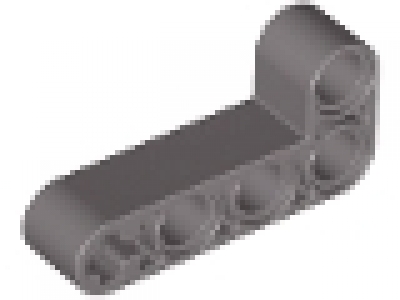 Lego Technic Liftarm L 2x4 altes dunkelgrau