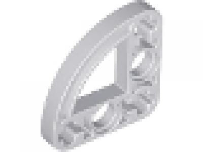 Lego Technic Liftarm (gezirkelt) 3x3 neues hellgrau