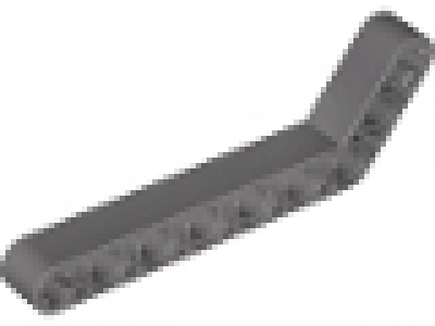 LEGO Technic Liftarm (gewinkelt) 3 x 7 altes dunkelgrau