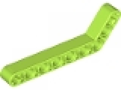 LEGO Technic Liftarm (gewinkelt) 3 x 7 lime