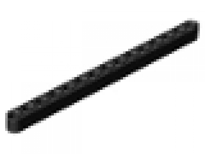 Lego Liftarm 1x15 schwarz