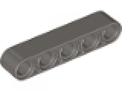 Lego Liftarm  1x5 altes dunkelgrau