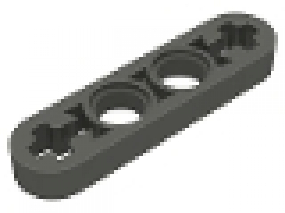 Lego Technic Liftarm  1 x 4 x 0,5 altes dunkelgrau