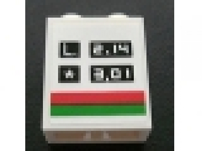 1 x 2 x 2 Stein 3245bpb18 weiß